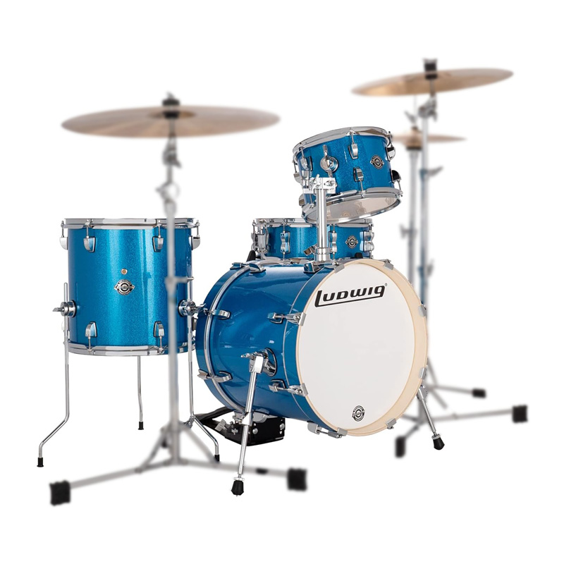 درامز آکوستیک لودویگ Ludwig Breakbeats LC2792 Blue Sparkle