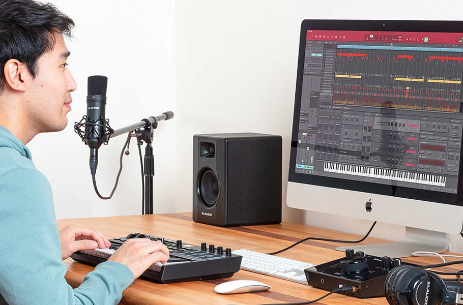 اسپیکر مانیتورینگ M-Audio BX3 BT