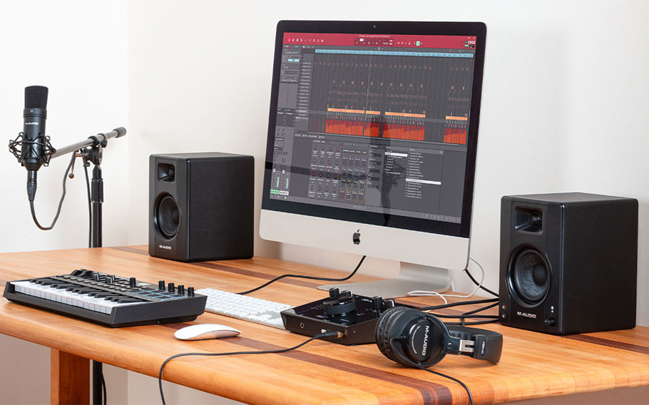 اسپیکر مانیتورینگ M-Audio BX4 BT