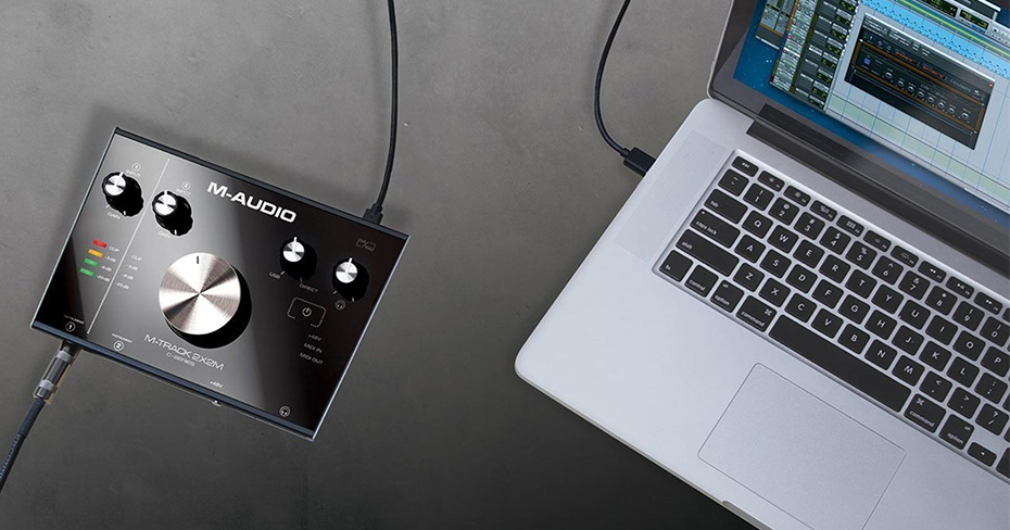 M-Audio M-Track 2X2M کارت صدا