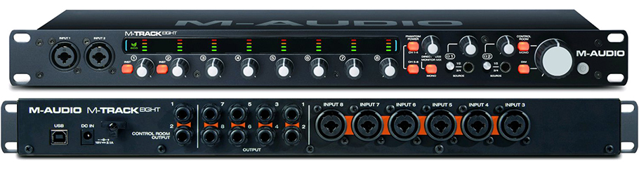 M-Audio M-Track Eight کارت صدا