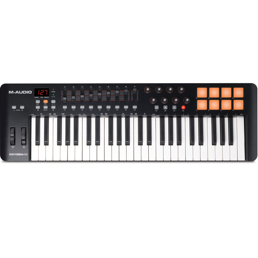میدی کنترلر ام آدیو M-Audio Oxygen 49 MK IV