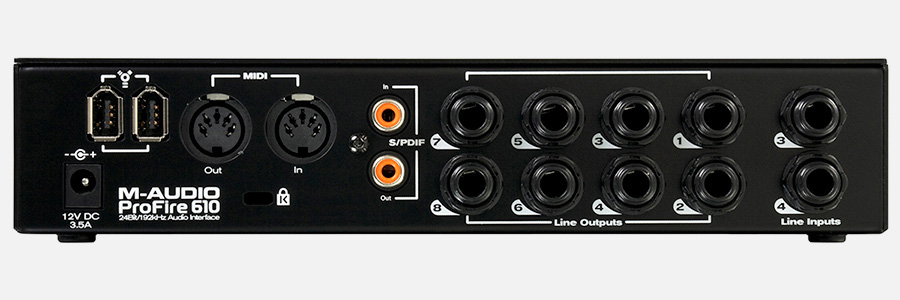 M-Audio Profire 610 کارت صدا