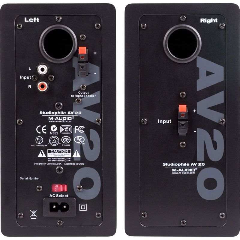 اسپیکر مانیتورینگ ام آدیو M-Audio Studiophile AV20