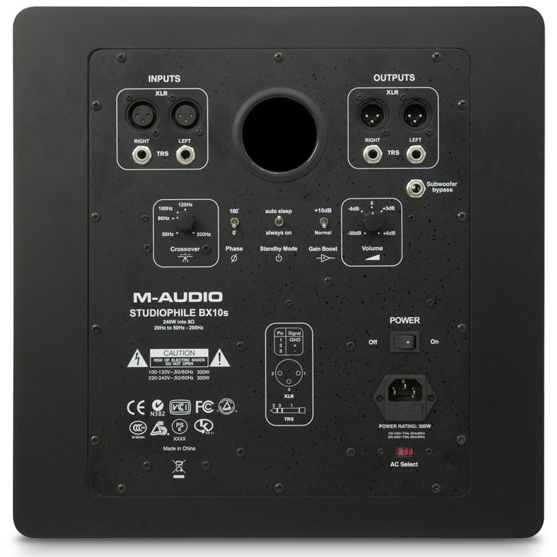 ساب ووفر مانیتورینگ ام آدیو M-Audio Studiophile BX-10 s
