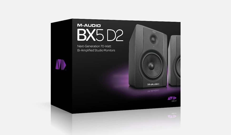 M-Audio Studiophile BX-5 D2 اسپیکر مانیتورینگ
