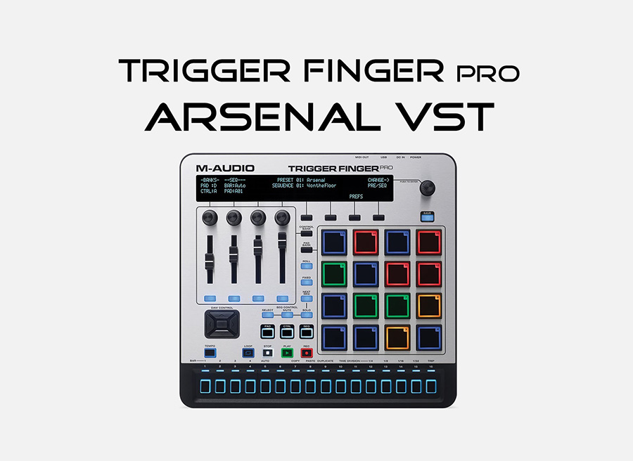 M-Audio Trigger Finger Pro میدی کنترلر