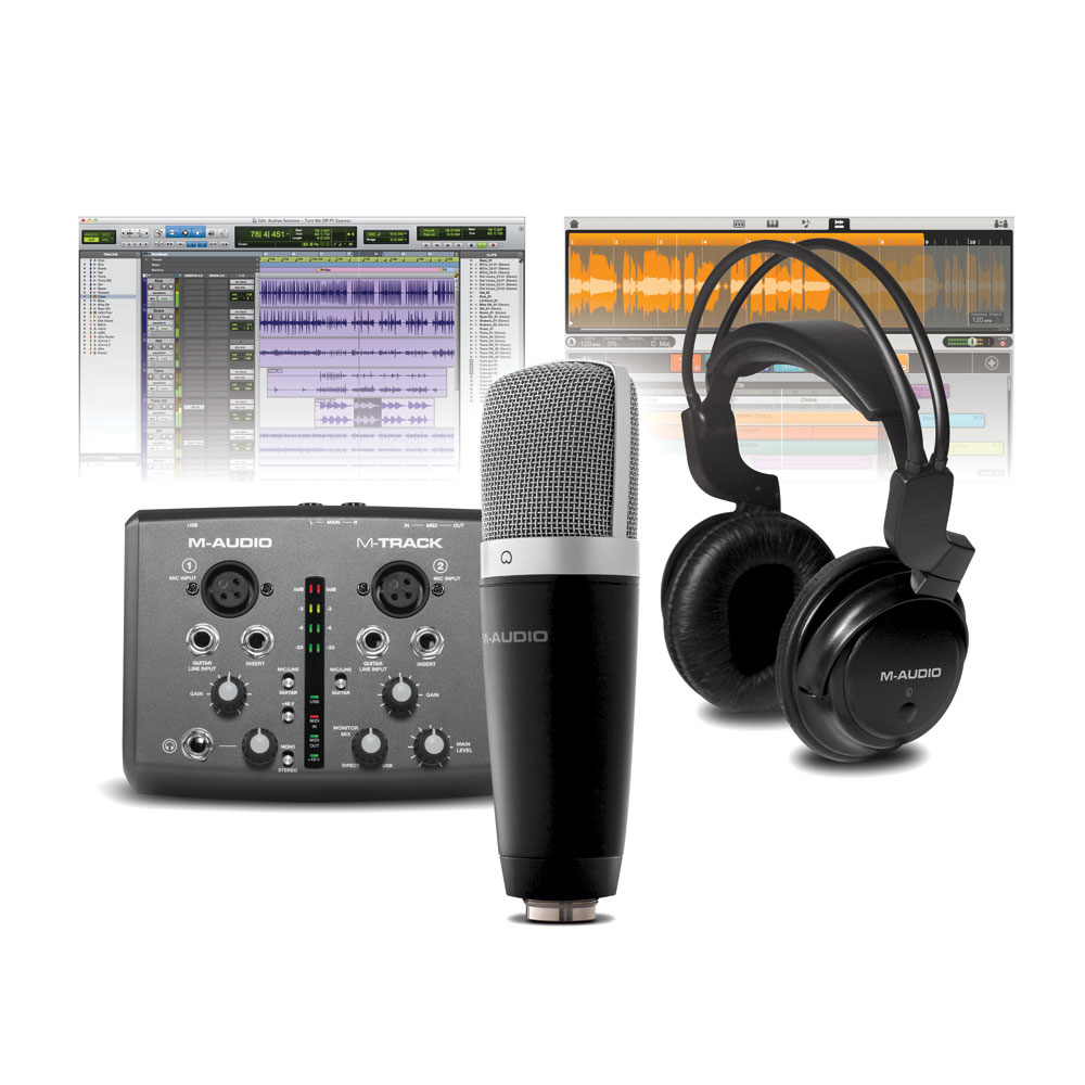 قیمت خرید فروش کارت صدا و پکیج استودیو ام آدیو M-Audio Vocal Studio Pro