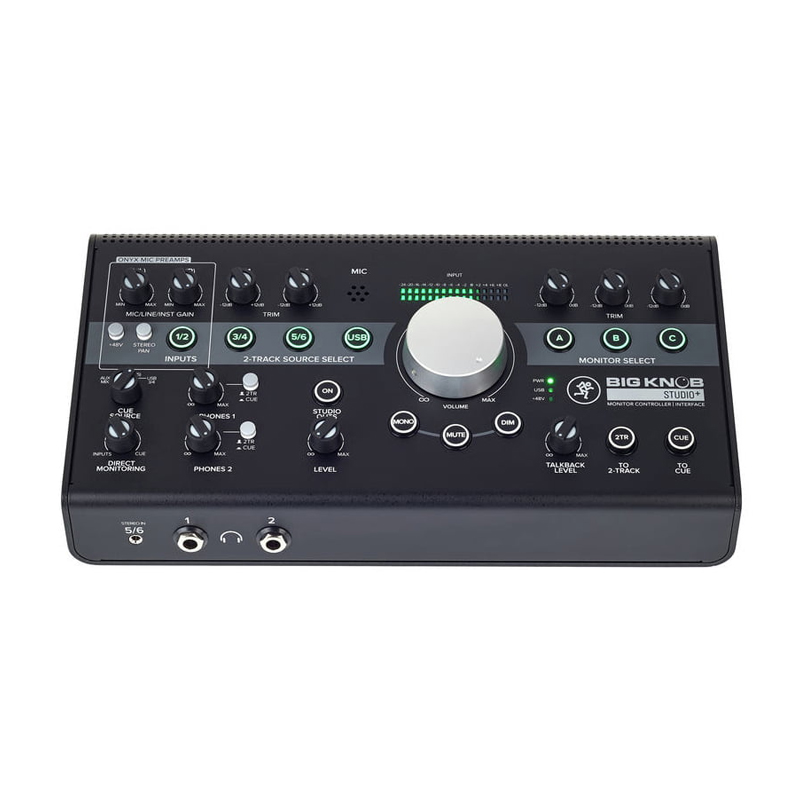 قیمت خرید فروش کنترلر صدا و کارت صدا مکی Mackie Big Knob Studio+