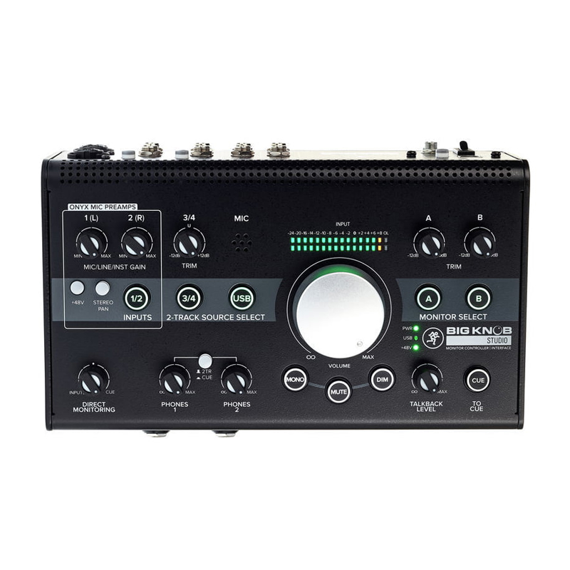 کنترلر صدا و کارت صدا مکی Mackie Big Knob Studio