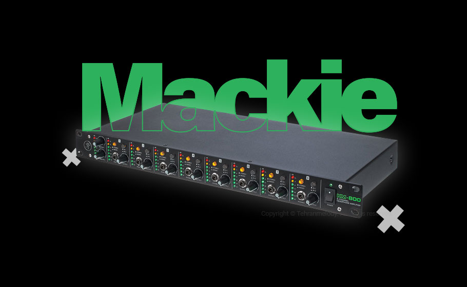 پری آمپ هدفون Mackie HM-800