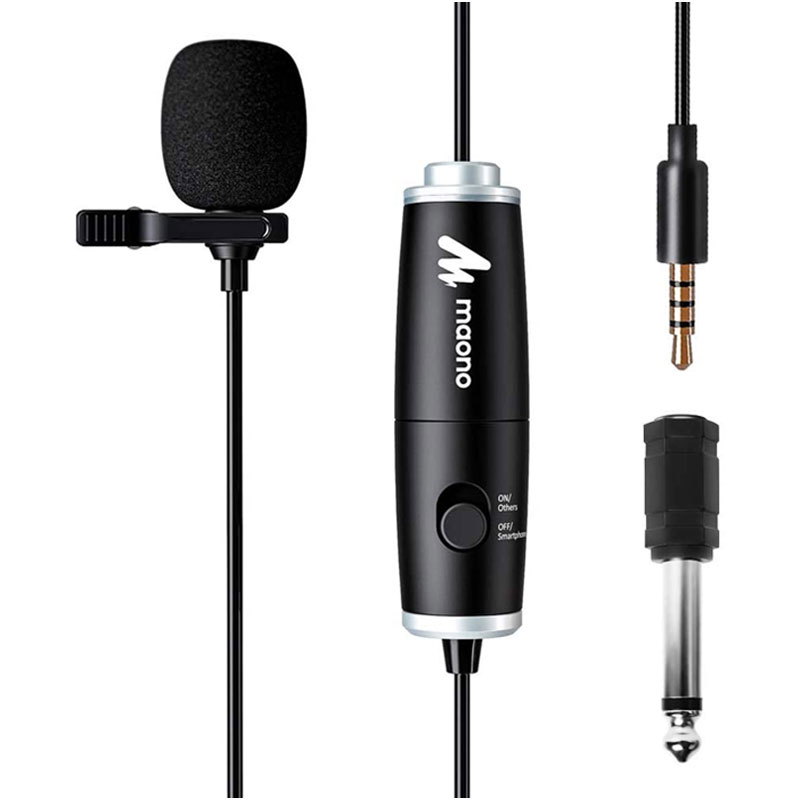 قیمت خرید فروش میکروفن یقه ای ماونو Maono AU-101