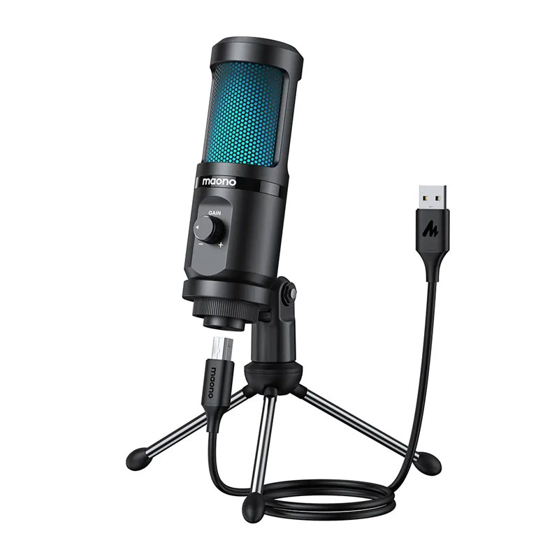 میکروفون یو اس بی ماونو Maono AU-PM461TR RGB