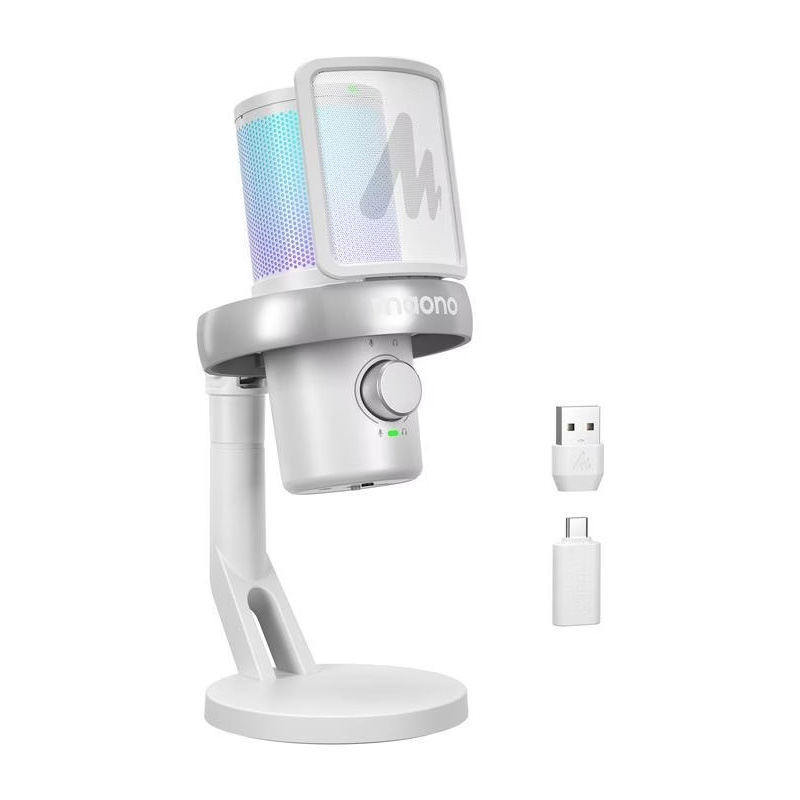 میکروفون یو اس بی ماونو Maono DM40 Pro White