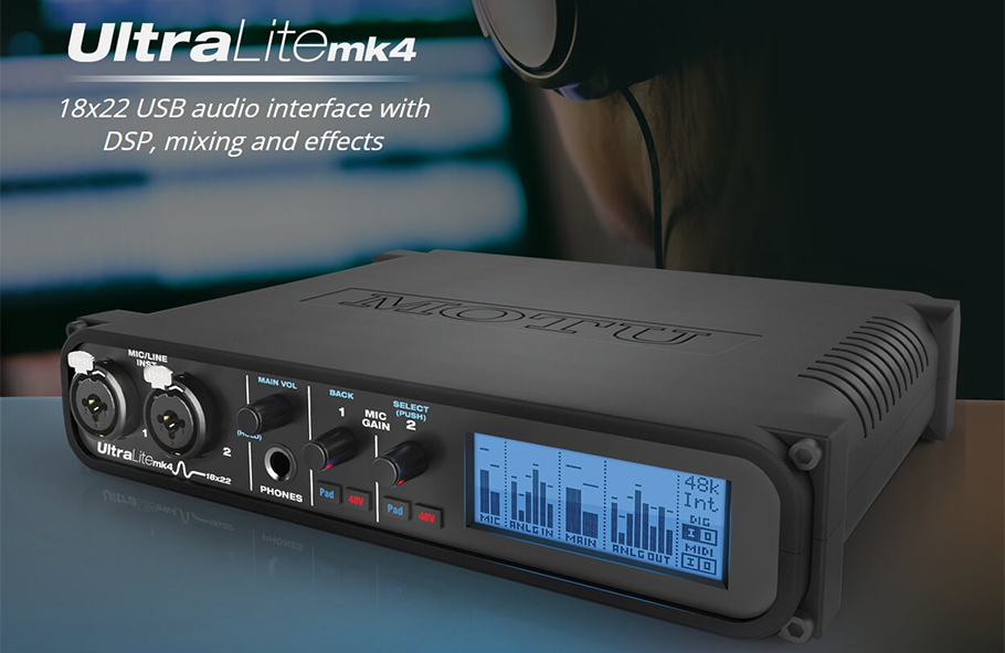 MOTU UltraLite mk4 کارت صدا