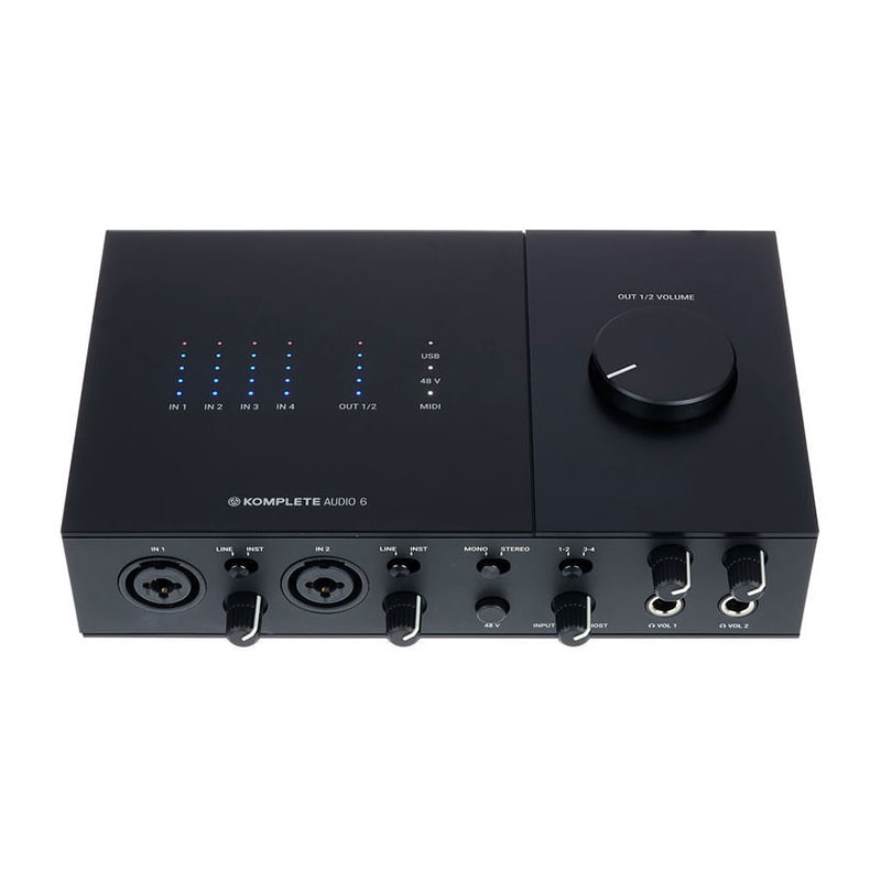 کارت صدا نیتیو اینسترومنتز Native Instruments Komplete Audio 6 MK2