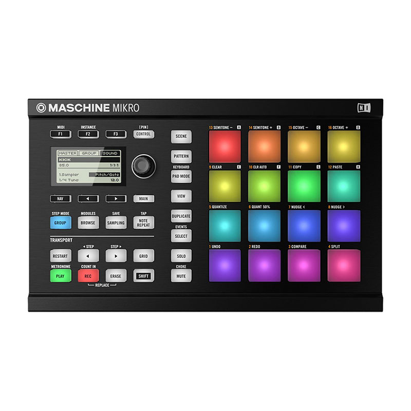 قیمت خرید فروش دی جی کنترلر نیتیو اینسترومنتز Native Instruments Maschine Mikro MKII Black