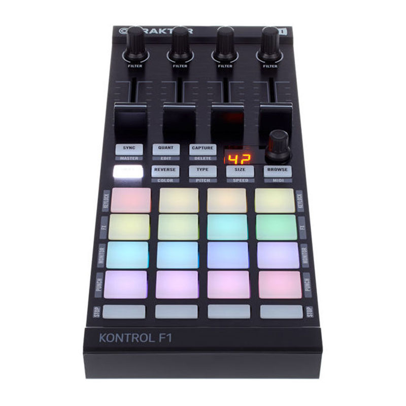 قیمت خرید فروش دی جی کنترلر نیتیو اینسترومنتز Native Instruments Traktor Kontrol F1 MK2