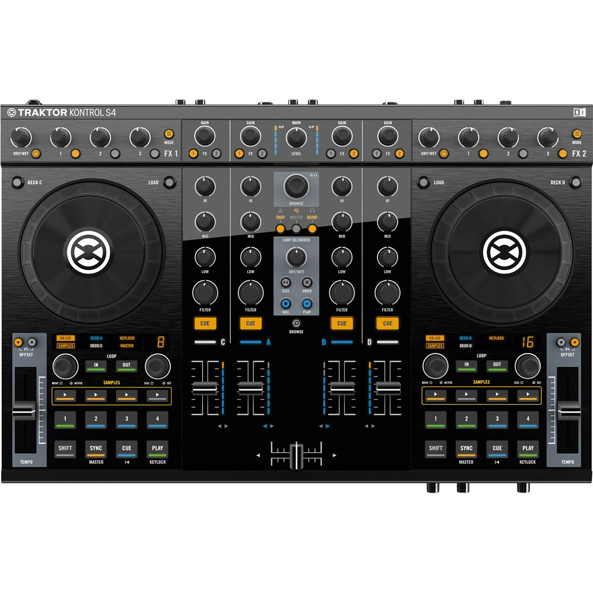 قیمت خرید فروش دی جی کنترلر نیتیو اینسترومنتز Native Instruments Traktor S4