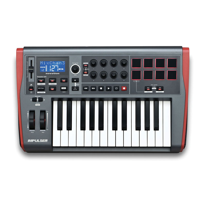 قیمت خرید فروش میدی کنترلر نویشن Novation Impulse 25