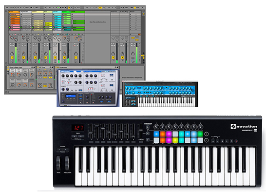 Novation Launchkey 49 MKII میدی کنترلر