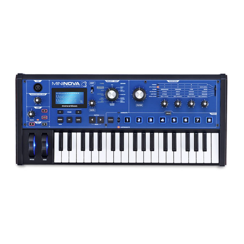 قیمت خرید فروش سینتی سایزر و وکودر نویشن Novation MiniNova