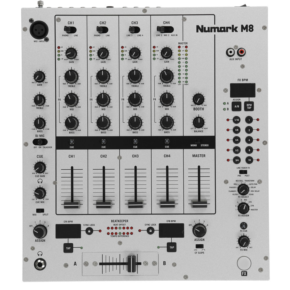 قیمت خرید فروش میکسر دی جی نیومارک Numark M8