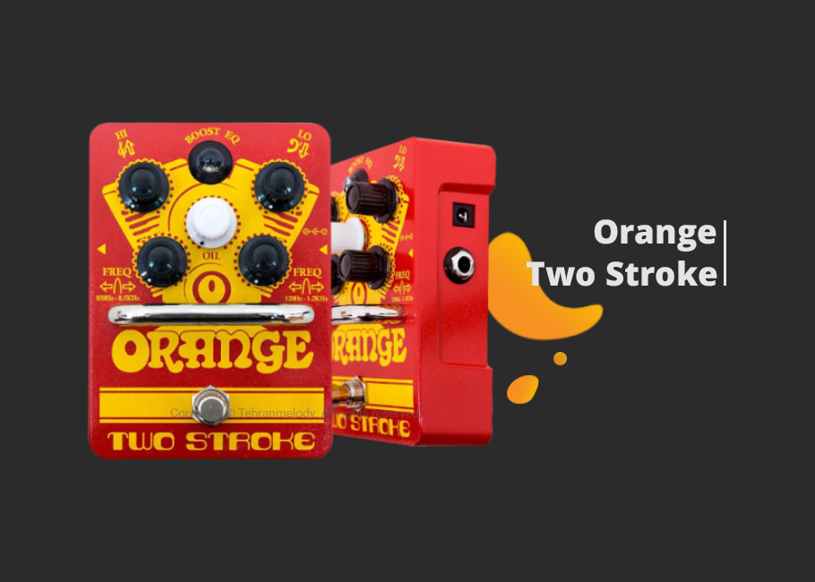 افکت گیتار الکتریک Orange Two Stroke Boost EQ Pedal