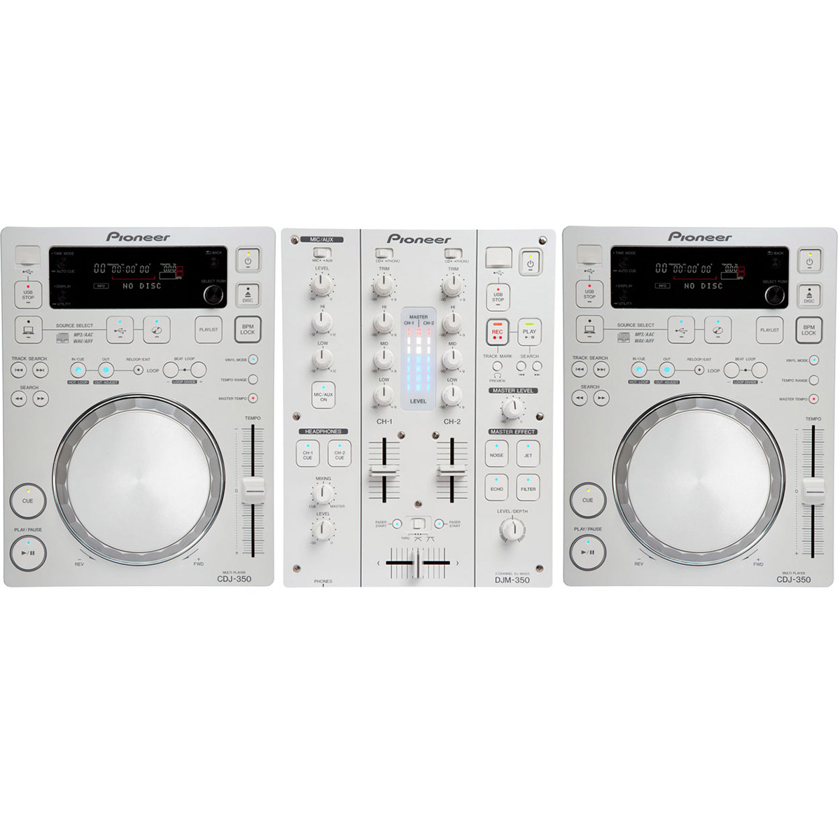 قیمت خرید فروش ست دی جی پایونیر Pioneer 350 SET WH
