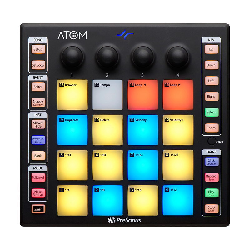 قیمت خرید فروش میدی کنترلر پریسونوس Presonus ATOM Pad Controller