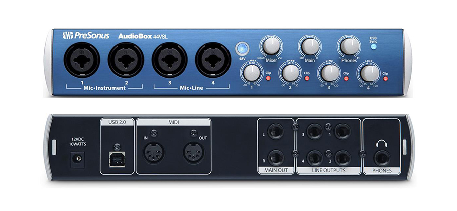 Presonus AudioBox 44VSL کارت صدا
