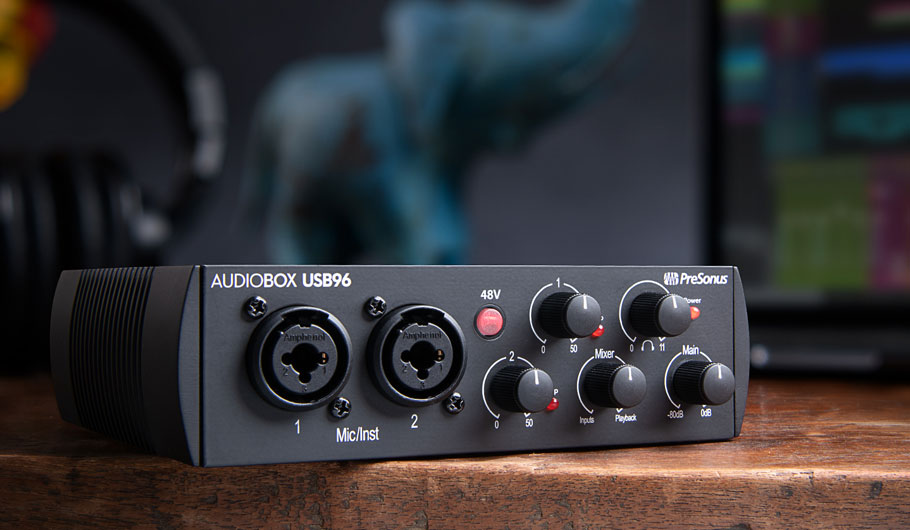 پکیج کارت صدا Presonus AudioBox 96 Studio Ultimate Bundle-25th Anniversary