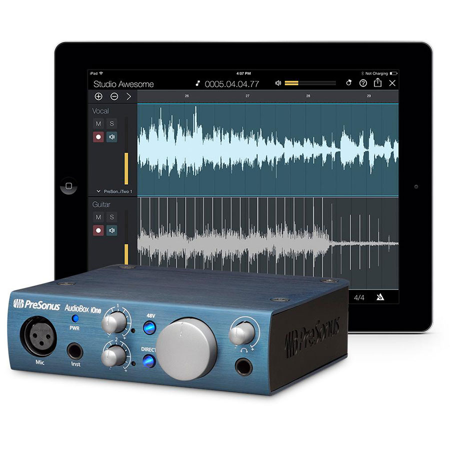 کارت صدا متناسب با آیپد پریسونوس Presonus Audiobox iOne