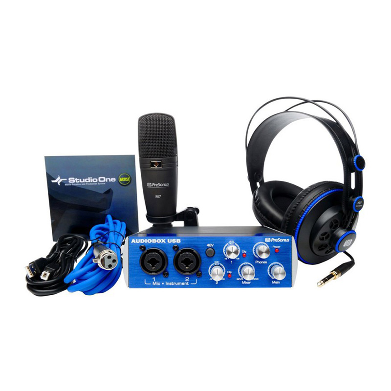 قیمت خرید فروش کارت صدا و پکیج استودیو پریسونوس Presonus AudioBox Studio