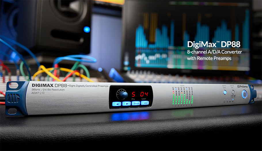 Presonus DigiMAX DP88 پری آمپ