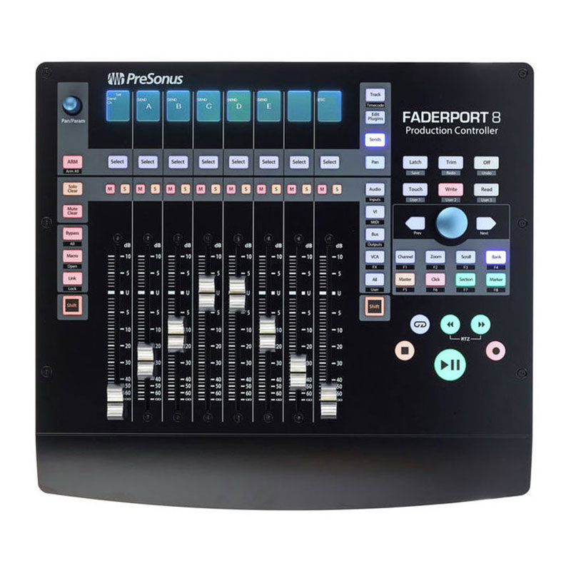 کنترلر نرم افزار پریسونوس Presonus FaderPort 8