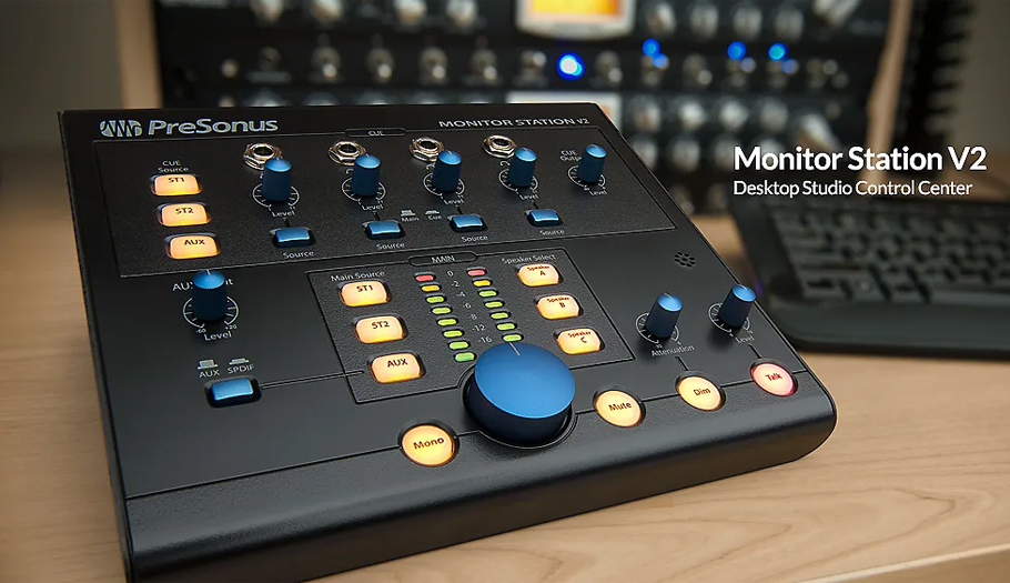 کنترلر صدا Presonus Monitor Station V2