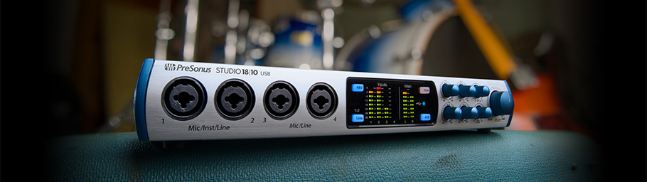 Presonus Studio 1810 USB کارت صدا