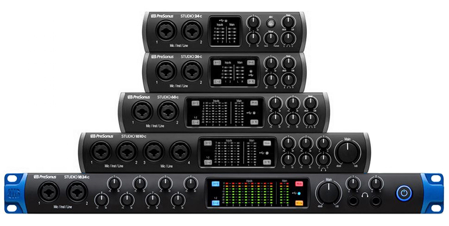 کارت صدا  PreSonus Studio 1824c