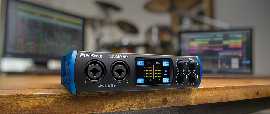 کارت صدا  PreSonus Studio 26c