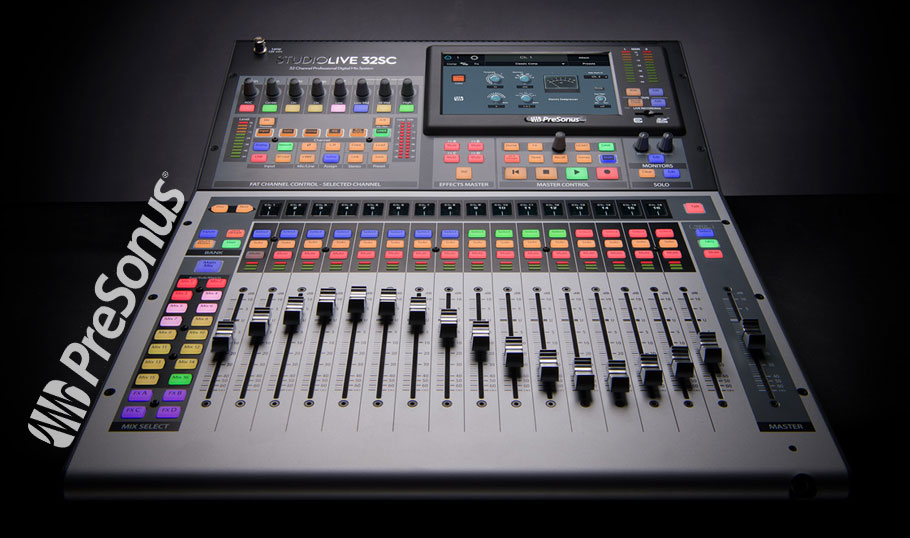 میکسر صدا PreSonus StudioLive 32SC