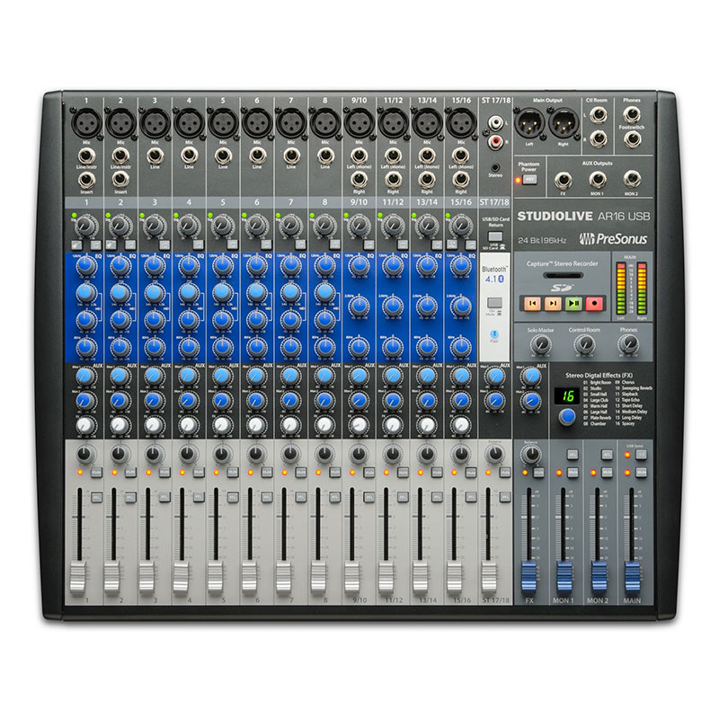 قیمت خرید فروش میکسر صدا پریسونوس Presonus StudioLive AR16 USB