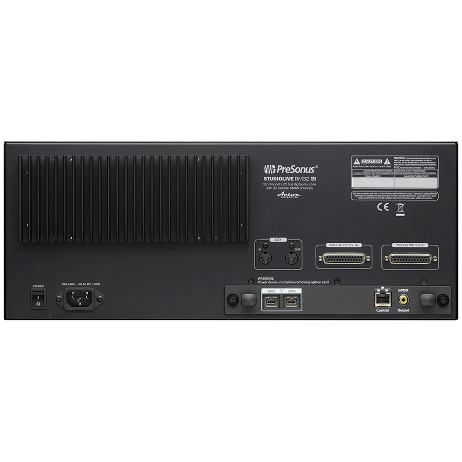 میکسر صدا پریسونوس Presonus StudioLive RM32AI