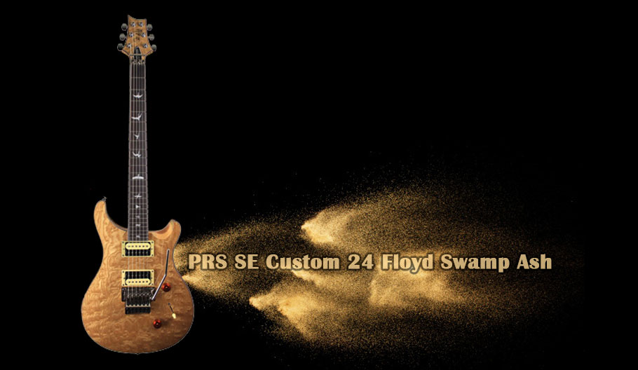 گیتار الکتریک PRS SE Custom 24 Floyd Swamp Ash Ltd. Edition