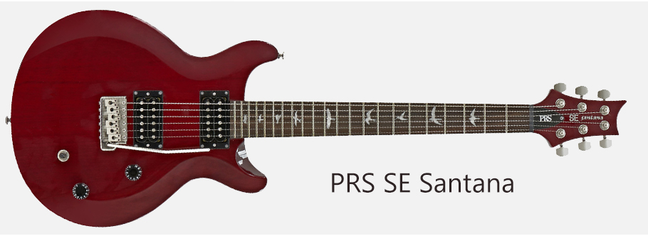 گیتار الکتریک  PRS SE Santana Yellow