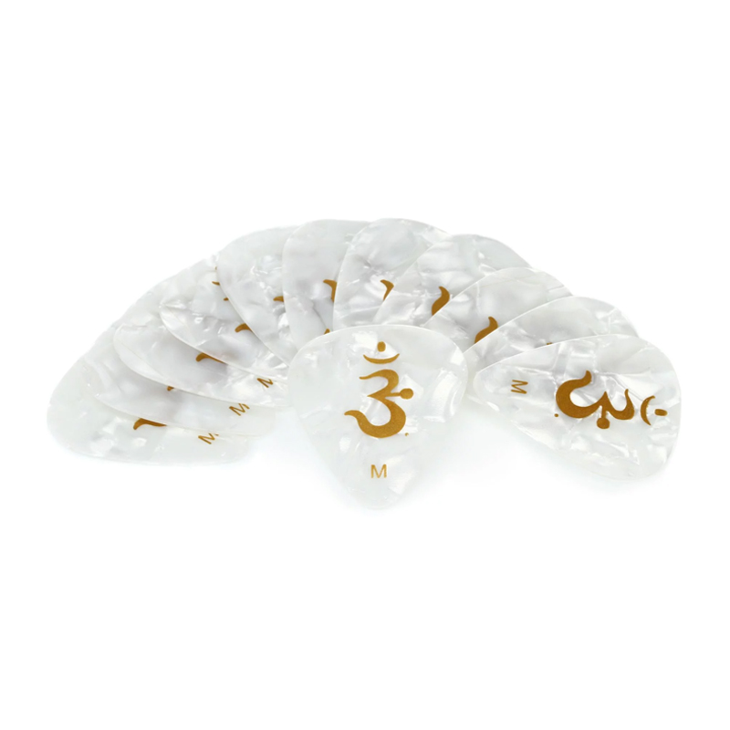 قیمت خرید فروش پیک گیتار پی آر اس PRS White Pearloid Guitar Picks-Medium