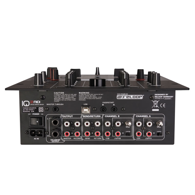 میکسر دی جی ریلوپ ReLoop IQ2 Midi