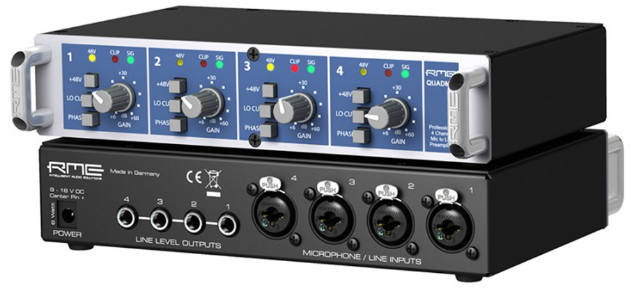 پری آمپ  RME QuadMic II