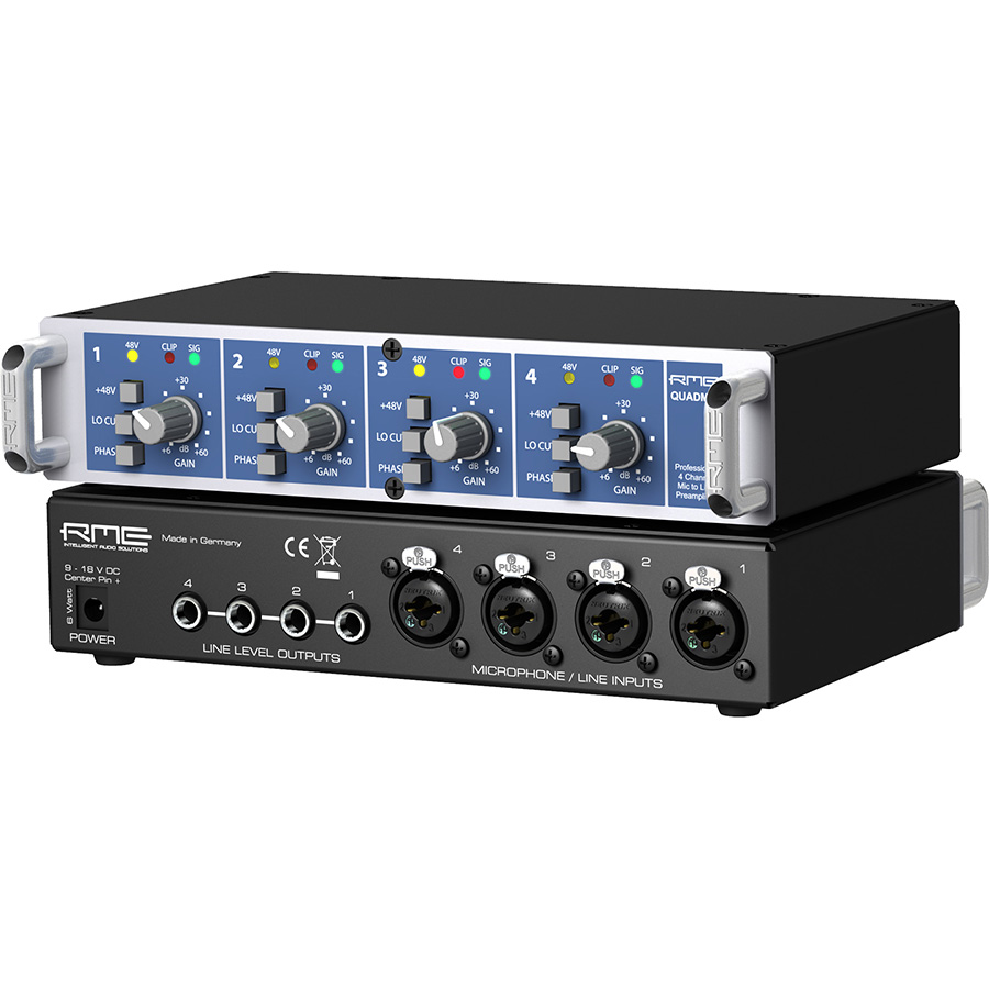 پری آمپ آر ام ای RME QuadMic II