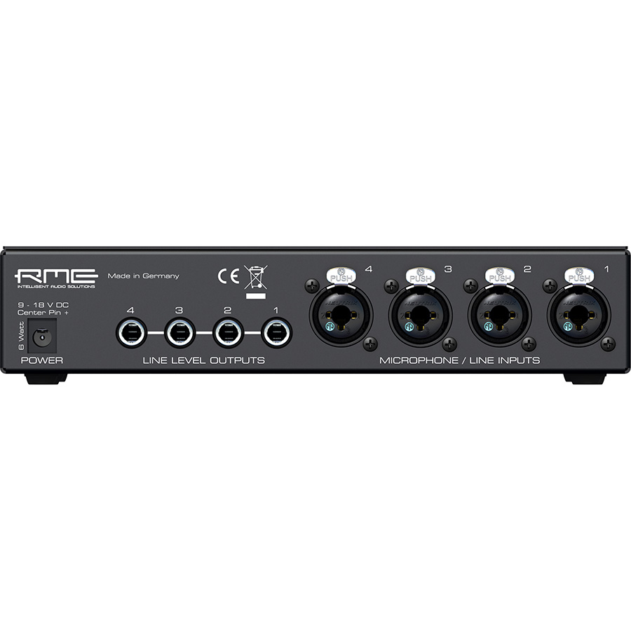 پری آمپ آر ام ای RME QuadMic II